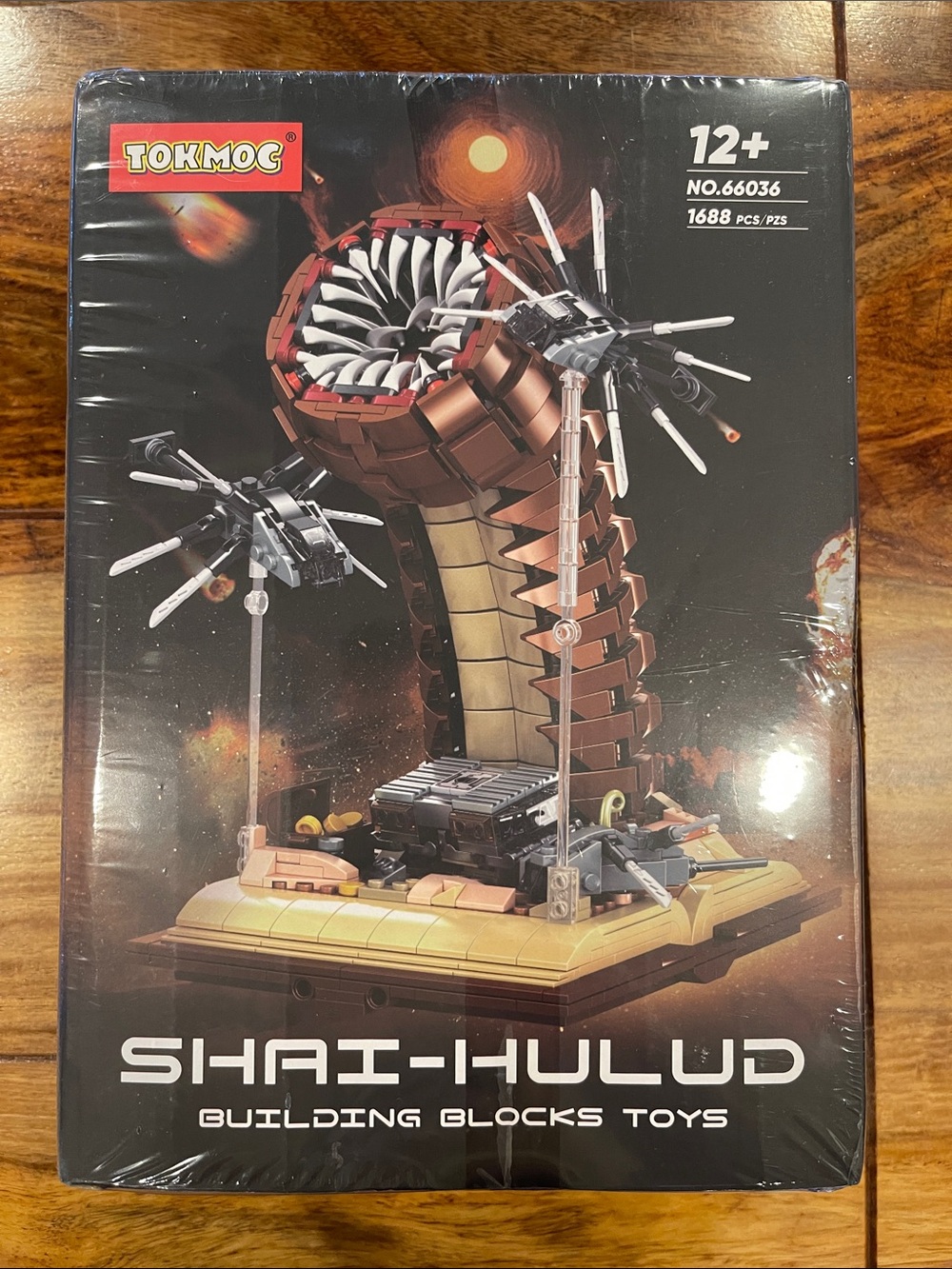 Shai-Hulud from Dune books - Building Blocks Toy - new in package like Lego